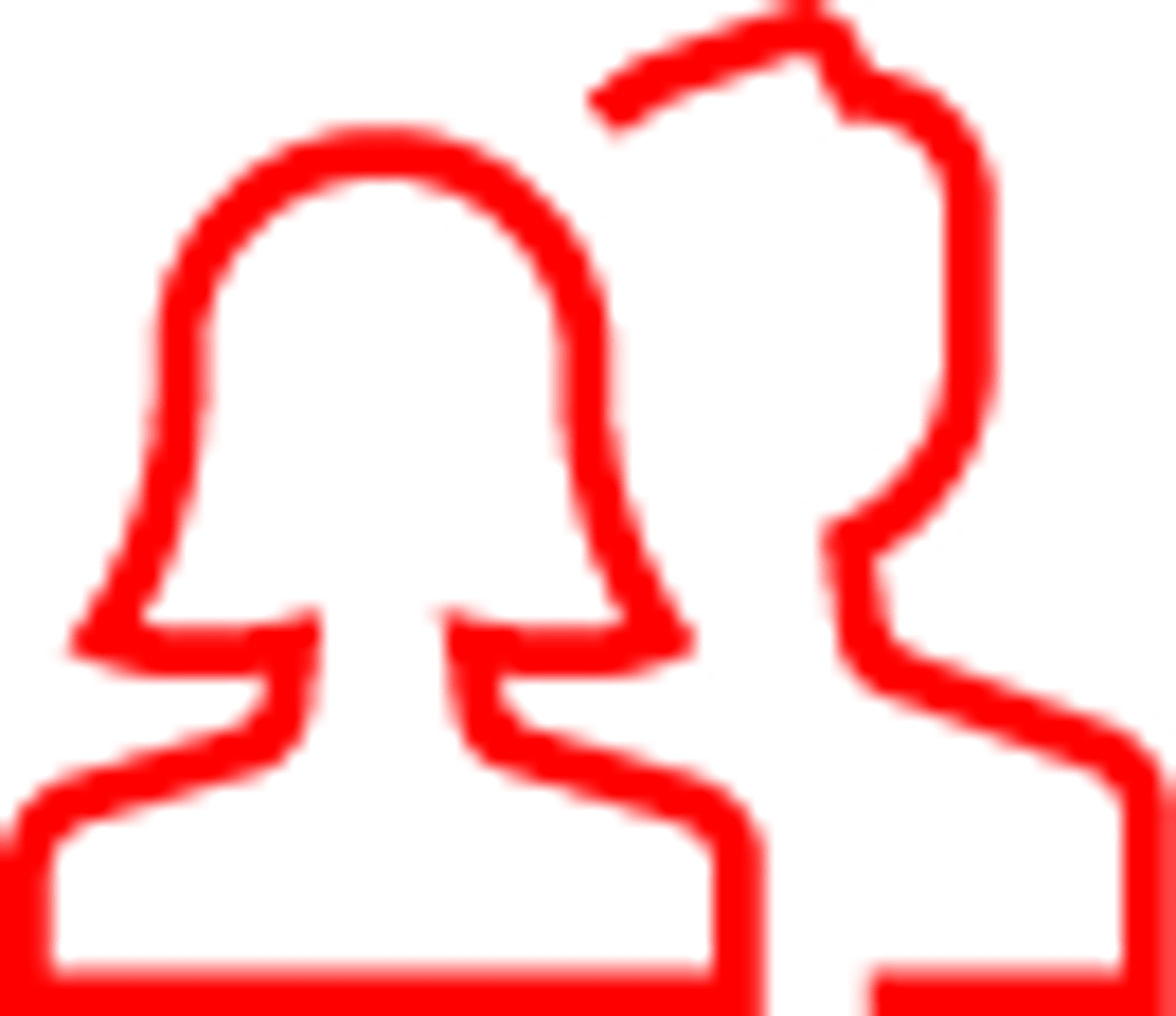 Icon mit zwei Personen