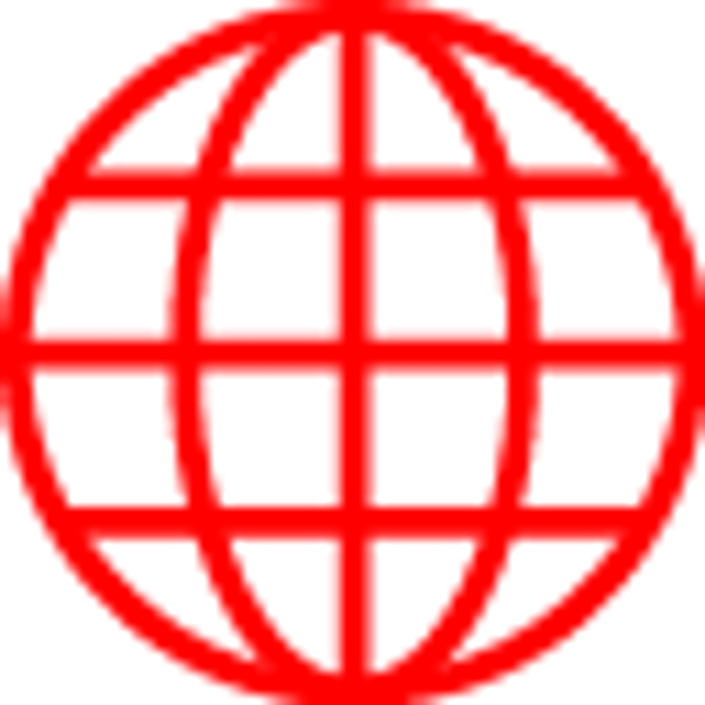 Icon einer Weltkugel