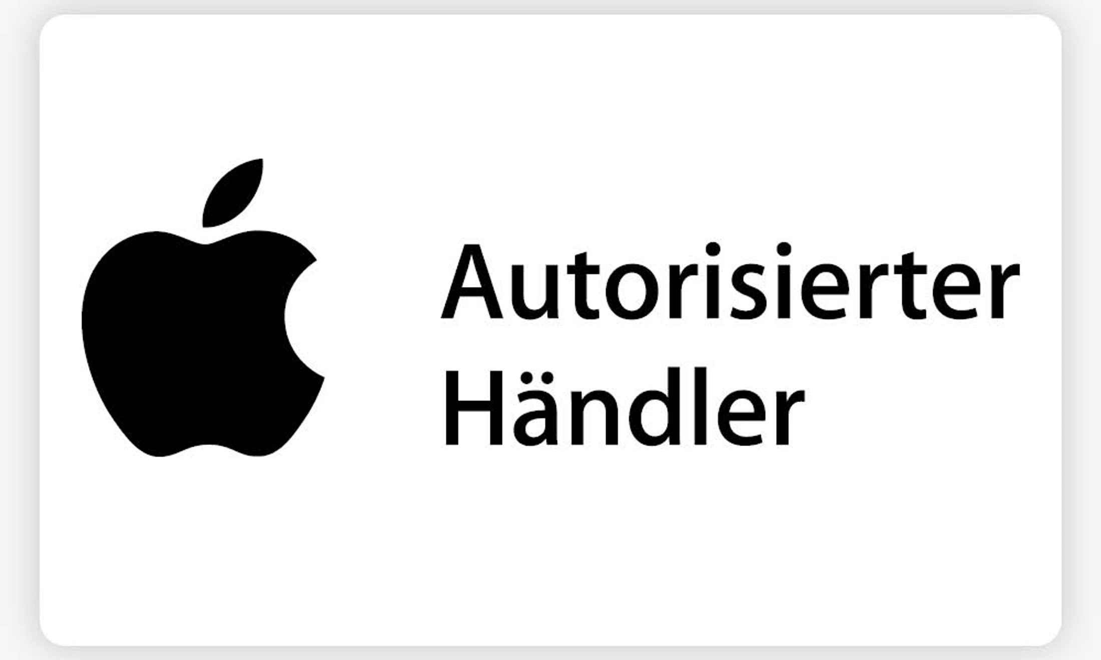 Logo Autorisierter Apple Händler