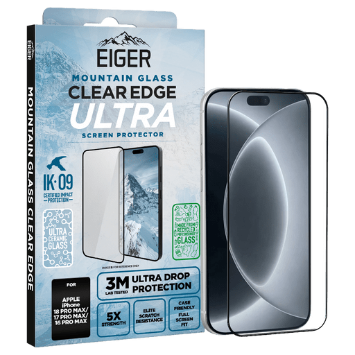 Eiger iPhone 18 Pro Max/17 Pro Max/16 Pro Max Clear Edge Ult