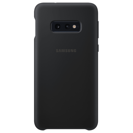 Image of Samsung Galaxy S10e Handyhülle Silikon Schwarz Schwarz