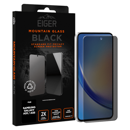 Eiger Galaxy A35/A55 Display-Schutzglas Privacy