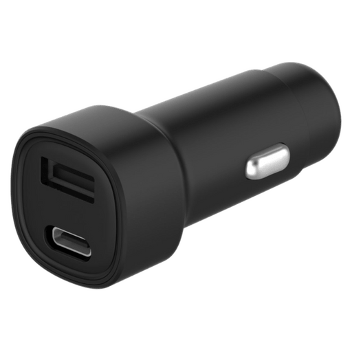 itStyle USB-A & USB-C 30W Power Car Charger Black