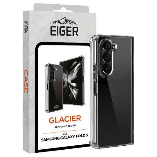 Eiger Samsung Galaxy Z Fold 5 Glasier Backcover Transparent