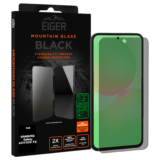 Eiger Galaxy A57/S25 FE Display-Schutzglas Privacy