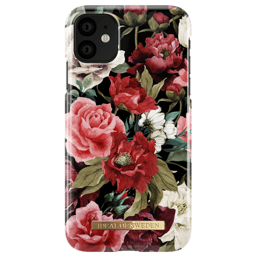 Image of iDeal of Sweden iPhone 11 Handyhülle Rosen Rot