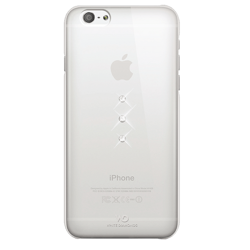 Image of White Diamonds iPhone 6/6s Handyhülle Silikon Glitzer Transparent