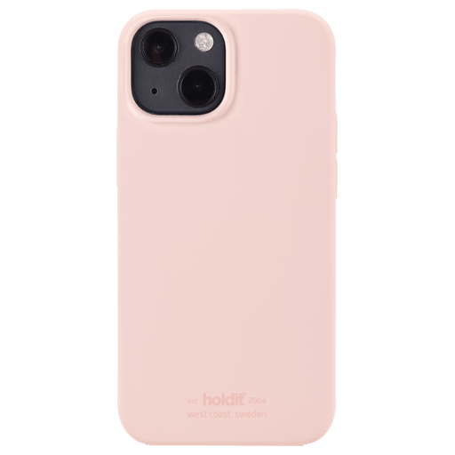 Image of holdit iPhone 13 mini Handyhülle Silikon Pink Pink