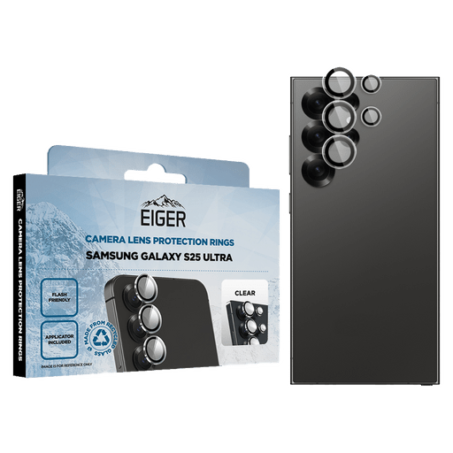 Eiger Galaxy S25 Ultra Mountain Glas Camera Ring Protector