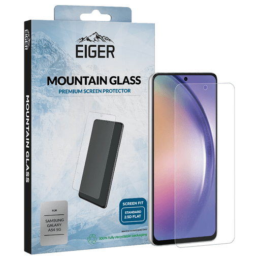 Eiger Galaxy A54/S23 FE 2.5D Glass Screen Protector