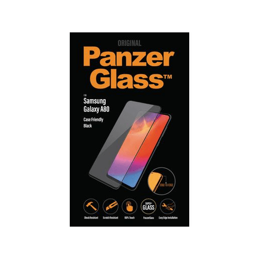 Image of Panzer Glass Galaxy A80 Display-Schutzfolie schwarz Schwarz