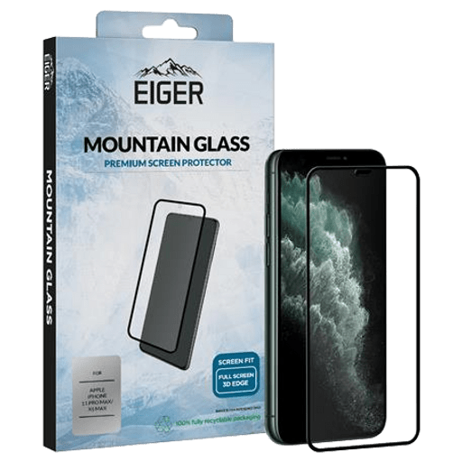 Eiger iPhone 11 Pro Max/Xs Max 3D Display-Schutzglas