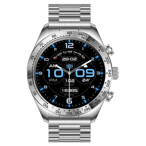 KSIX ELITE Smartwatch Silver