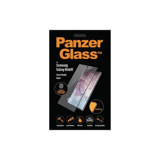 Image of Panzer Glass Galaxy Note 10 Display-Schutzfolie schwarz Schwarz