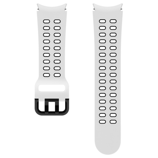 Samsung Watch Strap Sport Band S White/Black (20mm)