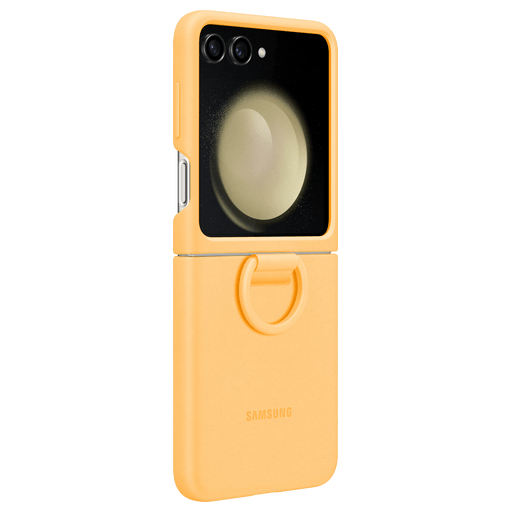Samsung Galaxy Z Flip5 Silikon Hülle mit Ring