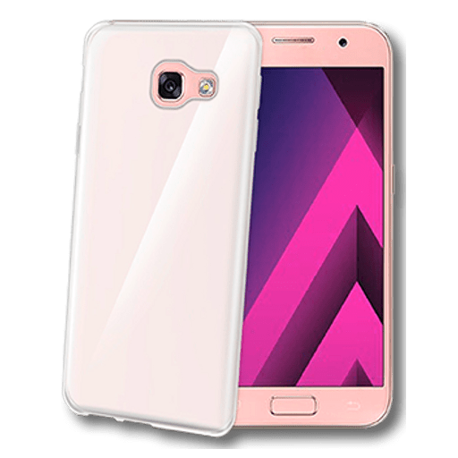 Image of Celly Galaxy A5 2017 Handyhülle Silikon Transparent Transparent
