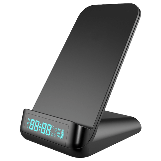 Image of itStyle Wireless Charger / Wecker 15W schwarz Schwarz