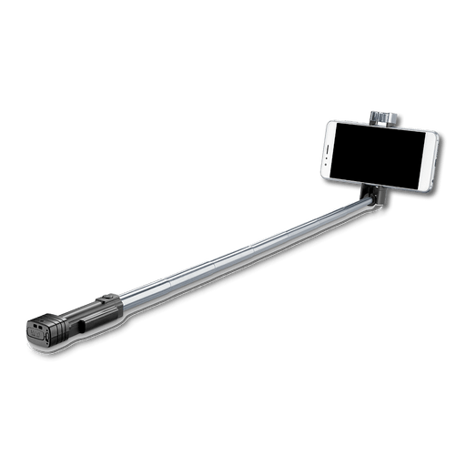Image of cellularline Selfie Stick Premium Compact Bluetooth Wireless Schwarz Schwarz