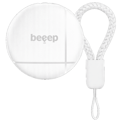 Beeep Tracker mit Schlüsselbund  für Apple Find My und Android