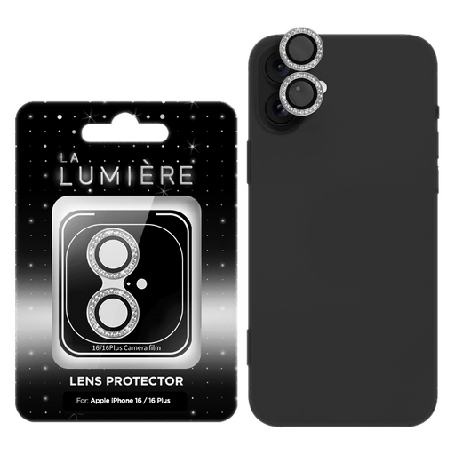 La Lumière iPhone 16 /16 Plus Camera Protector Silver