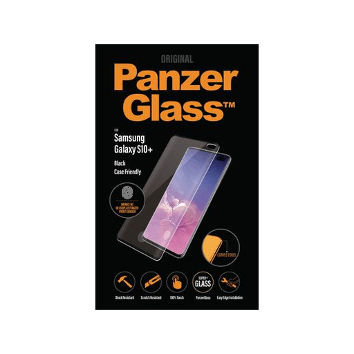 Image of Panzer Glass Galaxy S10+ Display-Schutzfolie schwarz Schwarz