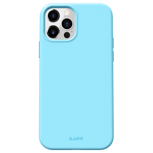 Image of LAUT iPhone 12/12 Pro Silikon Handyhülle Blau Blau