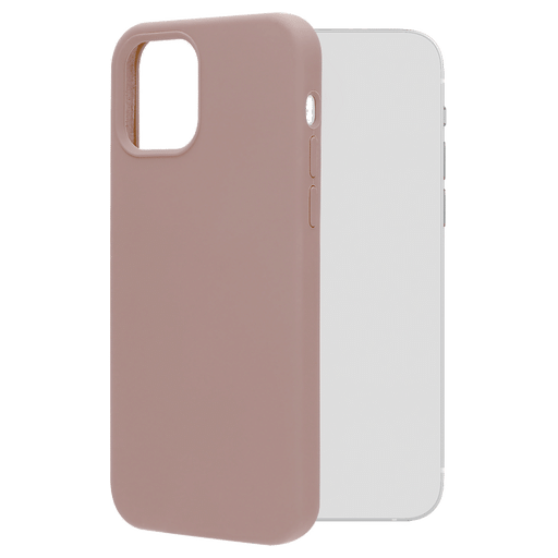 Image of itStyle Premium iPhone 12/12 Pro Silikon Handyhülle mit MagSafe Pink Sand Pink