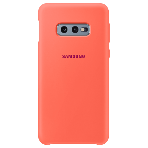 Image of Samsung Galaxy S10e Handyhülle Silikon Koralle Orange