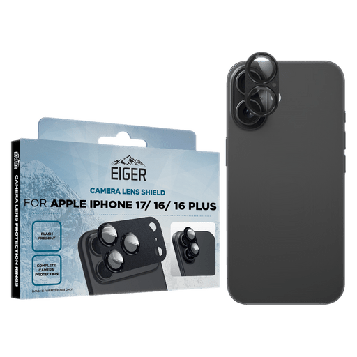Eiger iPhone 17 Mountain Glas Camera Protector
