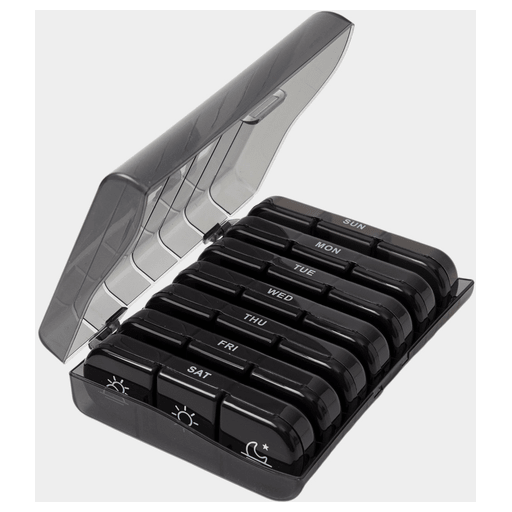 AK Kisten Basics 7 Day Pill Organizer Box (16x12cm)