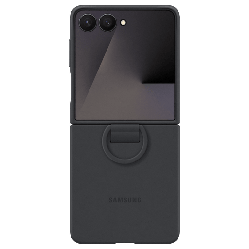 Samsung Flip7 Silikon Hülle mit Ring