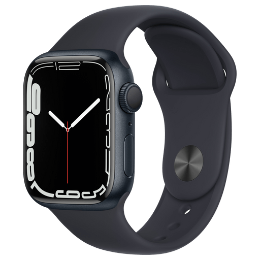 Image of Apple Watch Series 7 GPS 41mm 32 GB Mitternacht