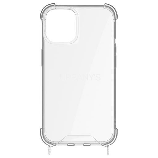 Urbany's iPhone 16 Necklace Silicone Backcover transparent