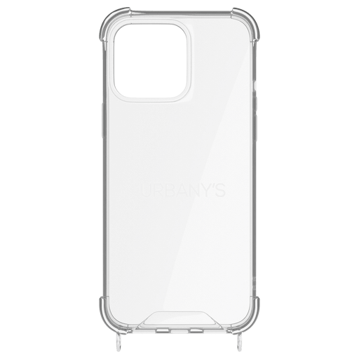Urbany's iPhone 16 Pro Max Necklace Silicone Backcover trans