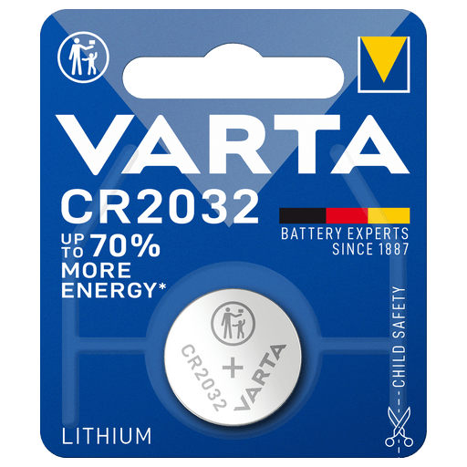 Varta 3V 230mAh Lithium-Knopfzelle Battery (1er-Blister)