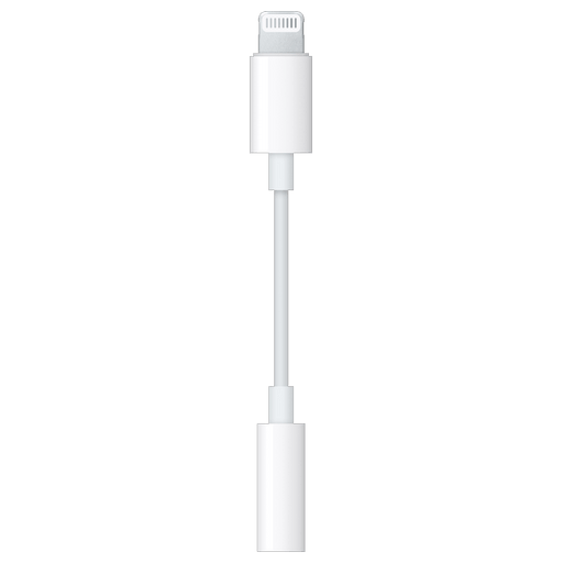 Image of Apple Adapter Audio 3.5 zu Lightning Jack Weiss Weiss