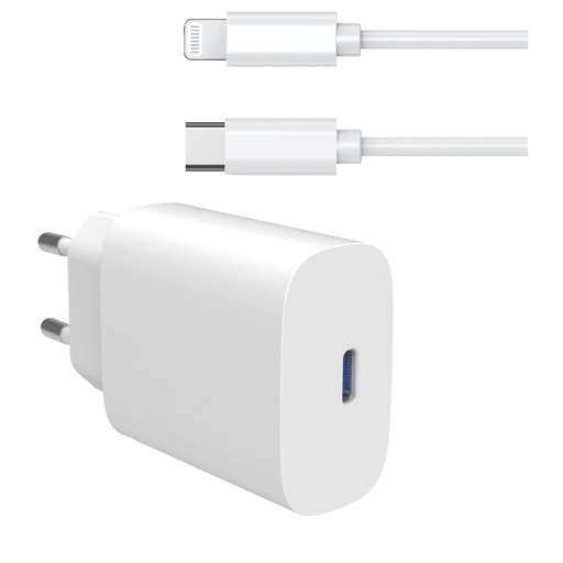 itStyle Premium GAN Charger 220V USB C to Lightning 30W sep