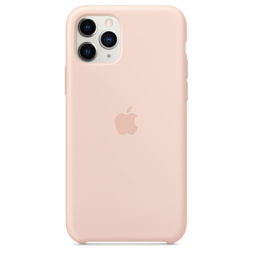 Image of Apple iPhone 11 Pro Handyhülle Silikon Pink Sand Pink