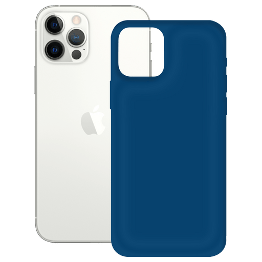 Image of itStyle iPhone 12/12 Pro Handyhülle Silikon Blau Blau