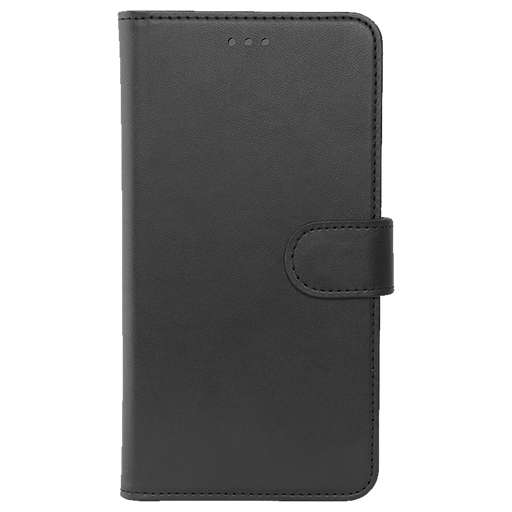 Image of itStyle Premium iPhone 7/8/SE 2020 Handyhülle Kunstleder Schwarz Schwarz