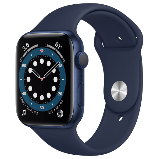 Image of Apple Watch Series 6 44mm GPS 32 GB Blau