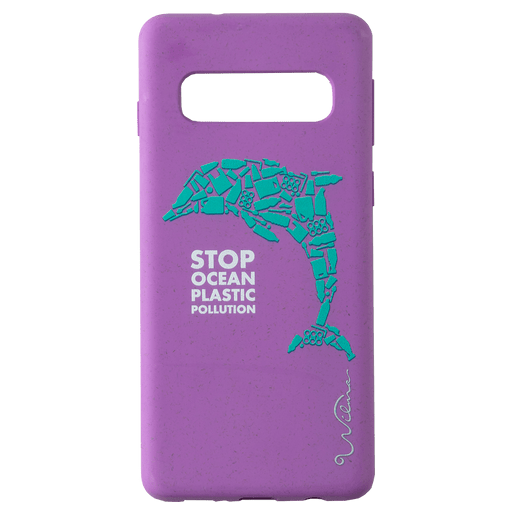 Image of Wilma Galaxy S10 Eco-Friendly Handyhülle Delfin Violett