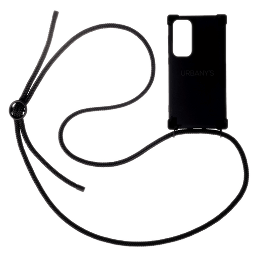Urbany's Urbany Galaxy S24 Ultra Necklace Backcover Black Matt