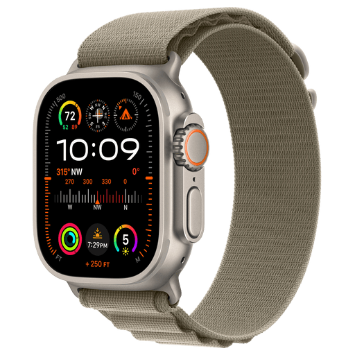 Apple Watch Ultra 2 GPS + Cell 49mm Titangehäuse Alpine Loop M