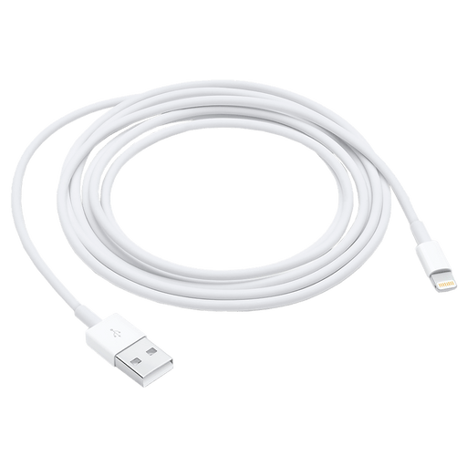 Image of Bulk Apple Ladekabel USB 2.0 auf Lightning 2m Weiss Weiss