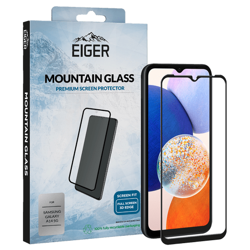 Eiger Galaxy A14 3D Glass Screen Protector