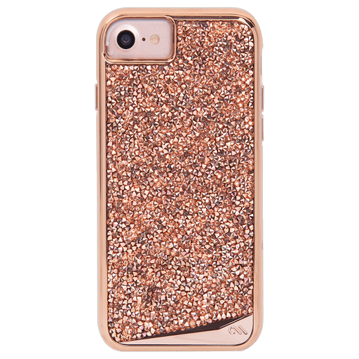 Image of CaseMate iPhone 7/8 Handyhülle Silikon Crystal Gold