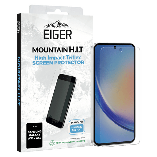 Eiger Galaxy A35/A55 Hight Impact Screen Protector