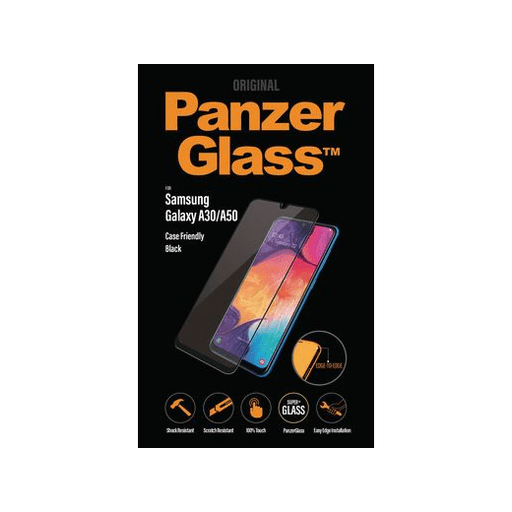 Image of Panzer Glass Galaxy A50 Display-Schutzfolie schwarz Schwarz
